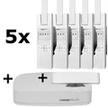 Produktbild: HOMEPILOT Gateway premium + 5x RolloTron classic smart + Sensor + Sonnensensor Smart