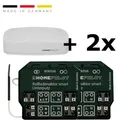 Produktbild: Bundle HomePilot Gateway + 2x Rollladenaktor smart Unterputz
