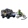Produktbild: Playmobil Bauset Taktisches Fahrzeug Sondereinheit (56 Teile) 4-10a