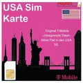 Produktbild: Power SIM Prepaid SIM-Karte USA - 50GB 5G / LTE - Unbegrenzte Anrufe und SMS in den USA - 30 Tage