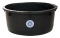 Produktbild: Jopa Mörtelkübel, Spezialkübel rund schwarz 120 L - 1112001