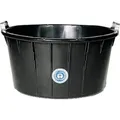 Produktbild: Mörtelkübel rund, schwarz 120 L - schwarz