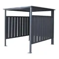 Produktbild: Westmann Fahrradgarage Unterstand 203 x 180 x 210cm anthrazit