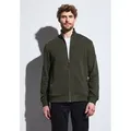 Produktbild: STREET ONE MEN Sweatjacke mit Stehkragen grün L (52)