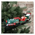Produktbild: Weihnachtszug 80cm Ø für den Christbaum, schwebende Bahn 4 Waggons Schlitten