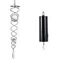 Produktbild: CIM Windspirale - Crystal Twister mit Motor - Abmessung: 6x34cm - inkl. Wirbel, Haken und Nylonschnur - attraktive Dekoration