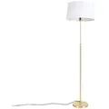 Produktbild: Qazqa Stehlampe Parte fl, ohne Leuchtmittel, E27, Gold/Messing, Modern, Stahl, 1-flammig