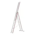 Produktbild: Hymer Mehrzweckleiter dreiteilig, 3x14 Sprossen