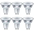 Produktbild: 6 x Philips LED Leuchtmittel Glas Reflektor 3,5W = 35W GU10 255lm warmweiß 36°