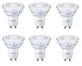 Produktbild: 6x PHILIPS Reflektor Spot 3,5W = 35W GU10 36° warmweiß EEK:G (Spektrum A-G)