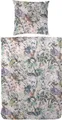 Produktbild: Primera Bettwäsche Mako-Satin Bettwäsche Levin, Mako-Satin, 2 teilig, mit extravaganten Blumen-Prints