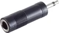 Produktbild: ShiverPeaks S/CONN maximum connectivity Adapter, Klinkenstecker Mono 3,5mm auf Klinkenkupplung Mono 6,3mm (57002)