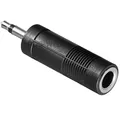 Produktbild: Audio Adapter 3,5 mm Mono Klinke Stecker auf 6,35 mm Mono Klinkenbuchse aad