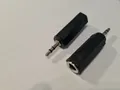 Produktbild: 2 Stück Kopfhörer Adapter 3,5mm Stereo Klinke Stecker auf 6,35mm Klinkenbuchse