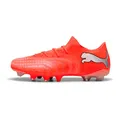 Produktbild: PUMA Future 9 Match Fusion FG/AG Fußballschuhe, Unisex, Rot/Weiß/Schwarz/Silber, Größe 6, Rot Glänzend PUMA Weiß PUMA Schwarz PUMA Silber, 39/39,5 EU, Rot glänzend PUMA Weiß PUMA Schwarz PUMA Silber
