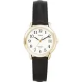 Produktbild: Timex Classic T2H341PG Elegante Damenuhr Indiglo Beleuchtung - Gold/Weiß