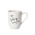 Produktbild: Villeroy & Boch Statement Becher mit Henkel Lieblingsmensch 0,29 L