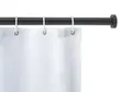 Produktbild: Teleskop-Duschstange Mod. Luz 110 - 185 cm, Schwarz, ausziehbar, aus rostfreiem