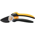 Produktbild: Fiskars Solid Amboss-Gartenschere L P361, Ambossschere, Zweigschere, Gartenwerkzeug, Stahl, FiberComp-Kunststoff, Orange, 1057165
