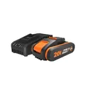 Produktbild: Worx Akku & Schnellladegerät-Kit » WA3601 « 20 Volt, 2 Ah, PowerShare