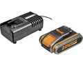 Produktbild: Akku und Ladegerät WORX WA3601 20 V, 2 Ah
