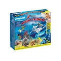 Produktbild: PLAYMOBIL Adventskalender 70776 Badespaß Polizeitaucheinsatz, Ab 4 Jahren