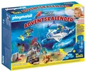 Produktbild: Playmobil Adventskalender 70776 Weihnachten Badespass Polizei Taucheinsatz Figur