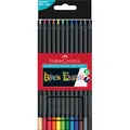 Produktbild: FABER-CASTELL Black Edition Buntstifte farbsortiert, 12 St.