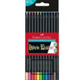 Produktbild: Faber-Castell Buntstift Black Edition Buntstifte 12er-Pack