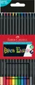 Produktbild: Faber-Castell 116412 Buntstifte Black Edition 12-er