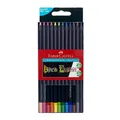 Produktbild: Faber-Castell Black Edition 12er Set Neon- und Pastellfarben Buntstifte NEU
