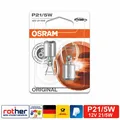 Produktbild: Osram P21/5W Original Glühlampe 12V/21/5W Brems-/Schlußlicht BAY15d 2er-Blister