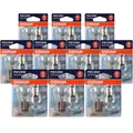 Produktbild: 10x Osram P21/5W mit Metallsockel 12V 21/5W Sockel BAY15d