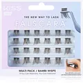 Produktbild: KISS Falscara Wisp Wimpernbüschel mit Punkten zum Aufkleben Bambi 24 St.