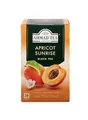 Produktbild: Ahmad Tea - Apricot Sunrise - Schwarztee mit Aprikose - Mit Fruchtstücken - Einzeln Verpackte, Aromaversiegelte Teebeutel mit 2g Tee pro Portion - 20 Teebeutel mit Band