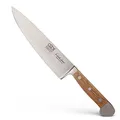 Produktbild: Güde Alpha-Eiche Serie Klingenlänge: 21 cm Fasseichenholz Kochmesser, Chromstahl, E805/21, Kochmesser 21 Cm, Fasseiche