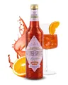 Produktbild: Glitter Spritz - Das Original - Alkoholfrei 0,7L - Alkoholfreier Aperitivo Glitzer Cocktail mit Bitter Orange, Rhabarber & Kräutern für Glitzer Drinks Italian Spritz & besondere Anlässe (1 x 0,7L)