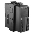 Produktbild: HumanCentric Verstellbare PC-Halterung und CPU-Halterung, PC-Halter unter dem Schreibtisch, Computerhalterung, passend für die meisten PC- oder Computergehäuse, Turmhalterung, PC-Untertischhalterung