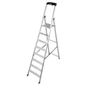 Produktbild: KRAUSE Stehleiter einseitig MONTO Solido silber 8 Stufen, H: 255,0 cm