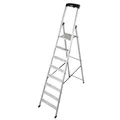 Produktbild: KRAUSE Stehleiter einseitig MONTO Solido silber 8 Stufen, H: 255,0 cm