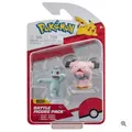 Produktbild: Pokémon 5cm Battle Figure 2-Pack - Machop & Snubbull Neu OVP*