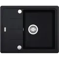 Produktbild: Franke Küchen-Spüle Basis BFG 611-62 (114.0301.331) - Fragranit Onyx - Schwarz