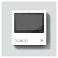 Produktbild: SIEDLE BVPC 850-0 W Bus-Video-Panel Comfort Weiß 200044075-00