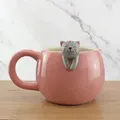 Produktbild: Winkee - Pet Friends Kaffeetasse Katze I Die süße Kaffee-Tasse & Tee-Becher in groß I Cute Coffee Mug I Große Tasse ca. 350 ml