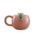 Produktbild: Kaffeebecher Katze Handbemalt Keramik Tasse Pet Friends Becher Katzenfigur