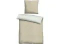 Produktbild: Bettwäsche BIBERNA Gr. 3, beige (beige, grau), B/L: 155cm x 220cm, Biber,Feinbiber,Feinbiber, B/L: 80cm x 80cm, 2 Stk., Biber;Feinbiber;Feinbiber, 100% Baumwolle, Bettwäsche, Bettwäsche