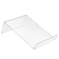 Produktbild: DIN A4 Buchstütze Flach aus Acrylglas - Zeigis® / Buchständer / Warenstütze