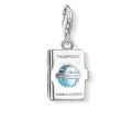 Produktbild: Thomas Sabo Damen Charm-Anhänger Passport Charm Club 925 Sterling Silber 1233-007-17