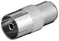 Produktbild: Adapter, F-Buchse - IEC/Koax-Buchse