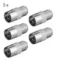 Produktbild: 5x F-Adapter F-Buchse auf Koax-Buchse SAT TV Adapter Anschluss Kabel 11840